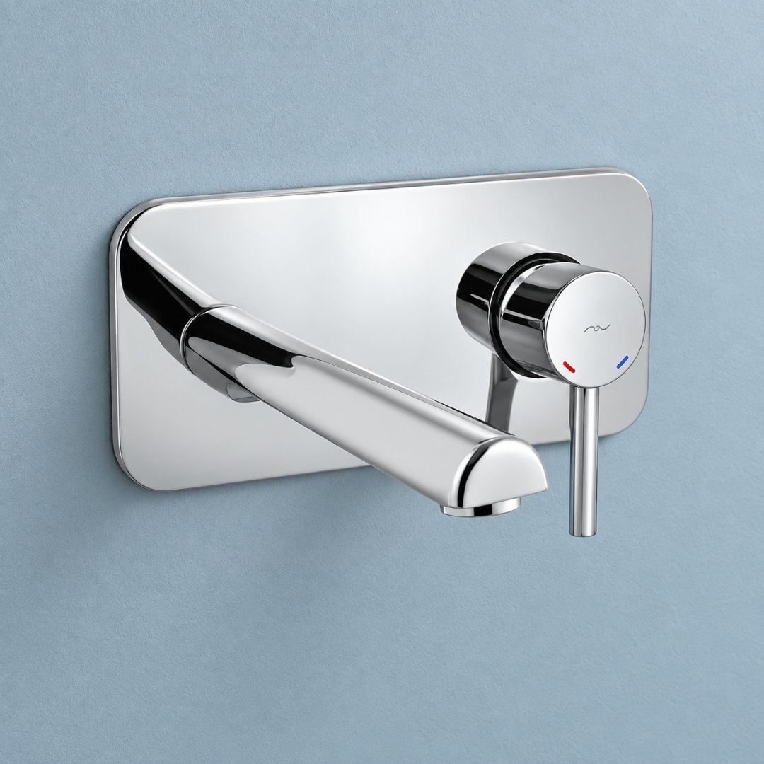 Jaquar JQ-FLP-CHR-5233NKPM, single lever basin mixer (view 2)